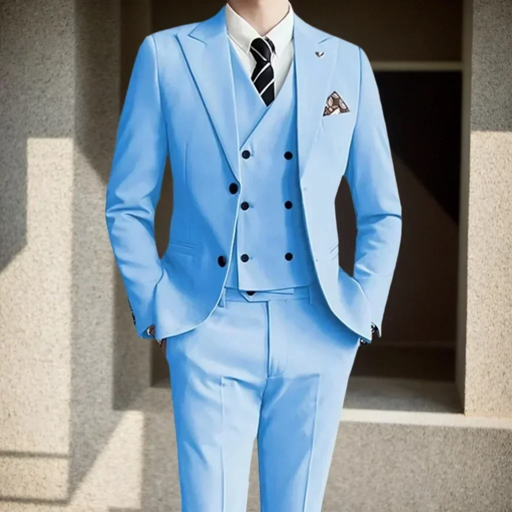Mens Grooming Brand - ( Jacket + Vest + Pants