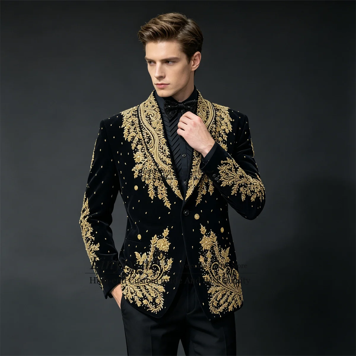 X Men Grooming - Glitter Metal Embellished Men Suits 2