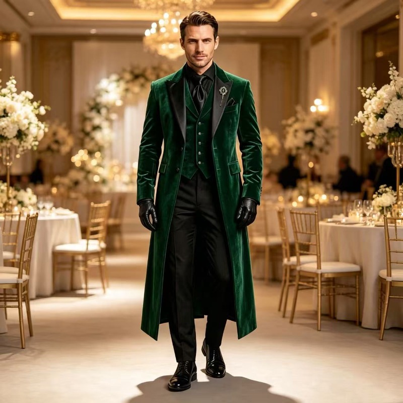 Vintage X‑Long Velvet Suits fo - огляд і ціна X Men Grooming