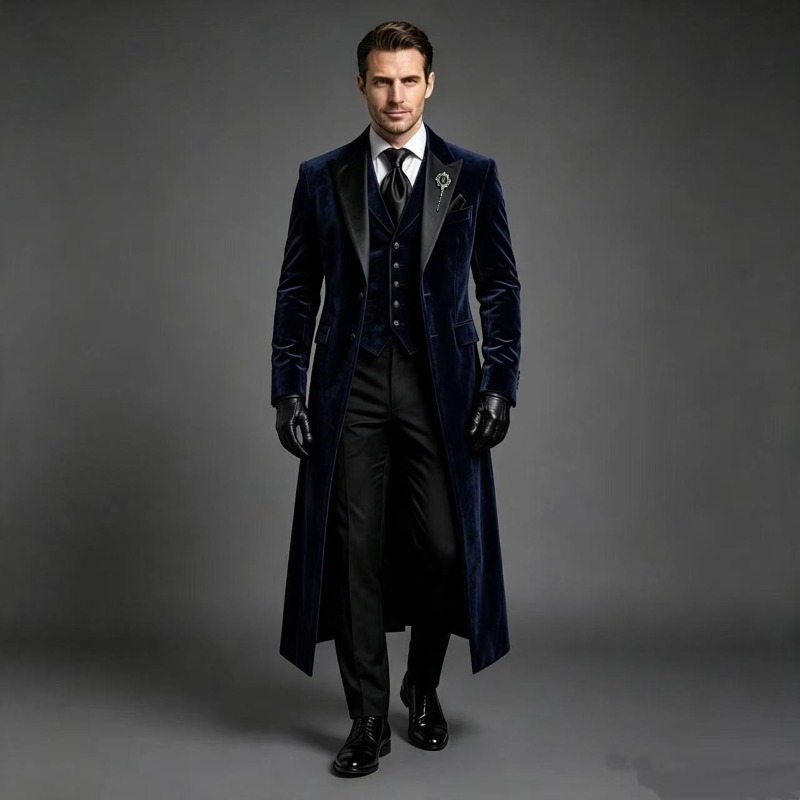 Vintage X‑Long Velvet Suits fo - огляд і ціна X Men Grooming