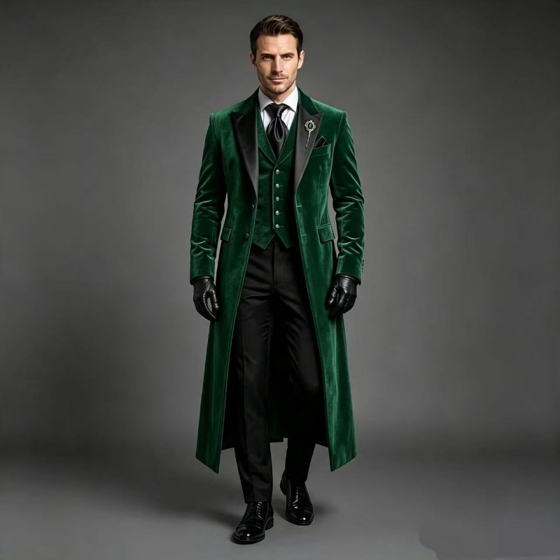 Vintage X‑Long Velvet Suits fo - огляд і ціна X Men Grooming