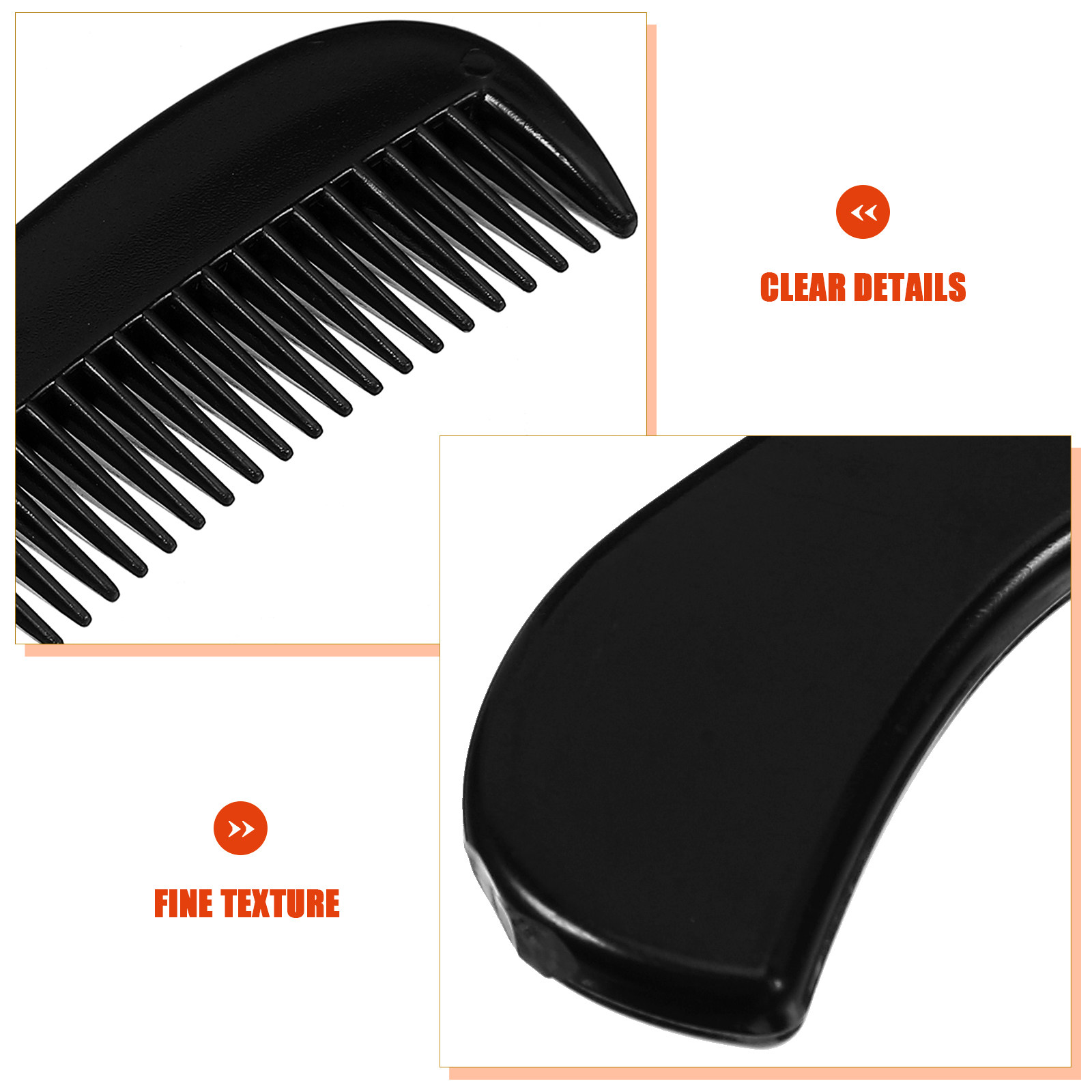 10Pcs Small Beard Comb for Men - огляд і ціна Grooming Men'S Eyebrows