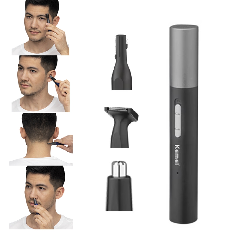 Kemei Pro Rechargeable Nose Ha - огляд і ціна Grooming Men'S Eyebrows