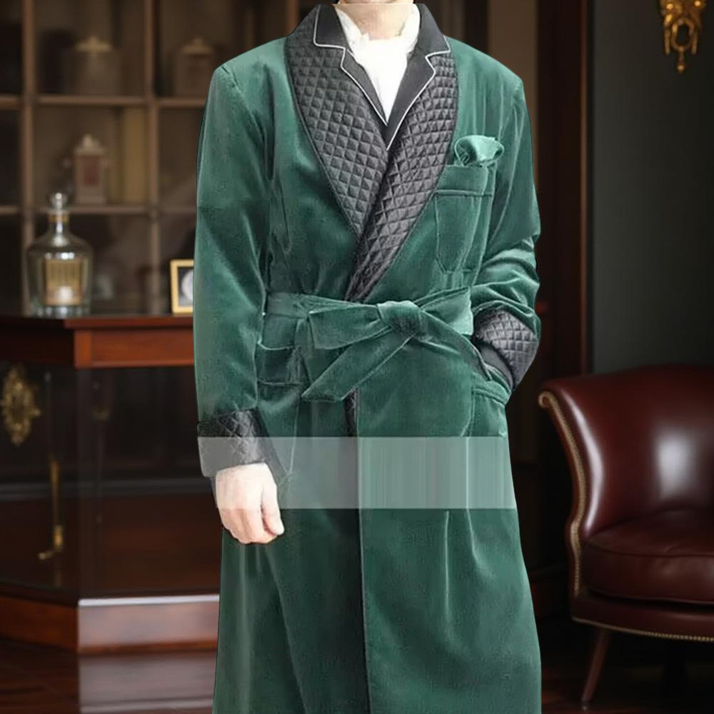 Velvet Smoking Long Men Jacket - огляд і ціна X Men Grooming