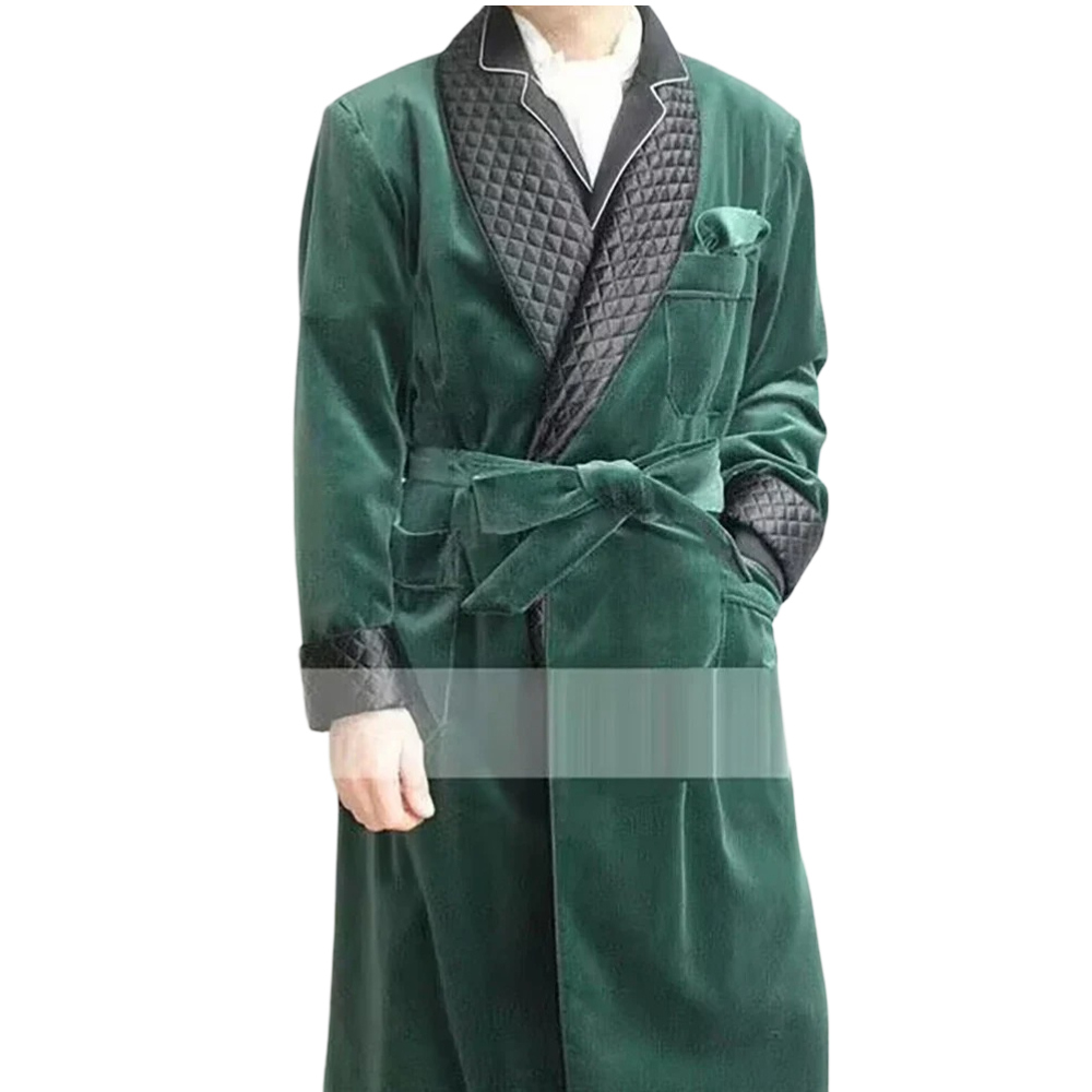 Velvet Smoking Long Men Jacket - огляд і ціна X Men Grooming