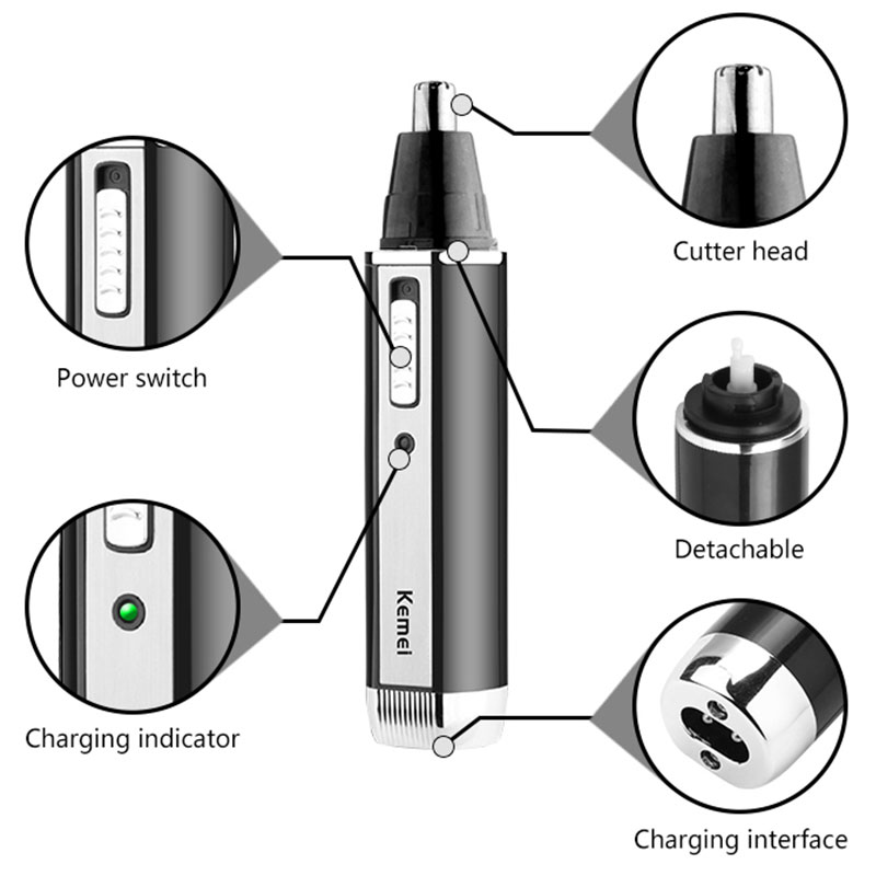 Keme 4in1 Nose Hair Trimmer Fo - огляд і ціна Grooming Men'S Eyebrows
